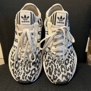 Adidas Originals Swift Run Leopard Sneaker 7.5